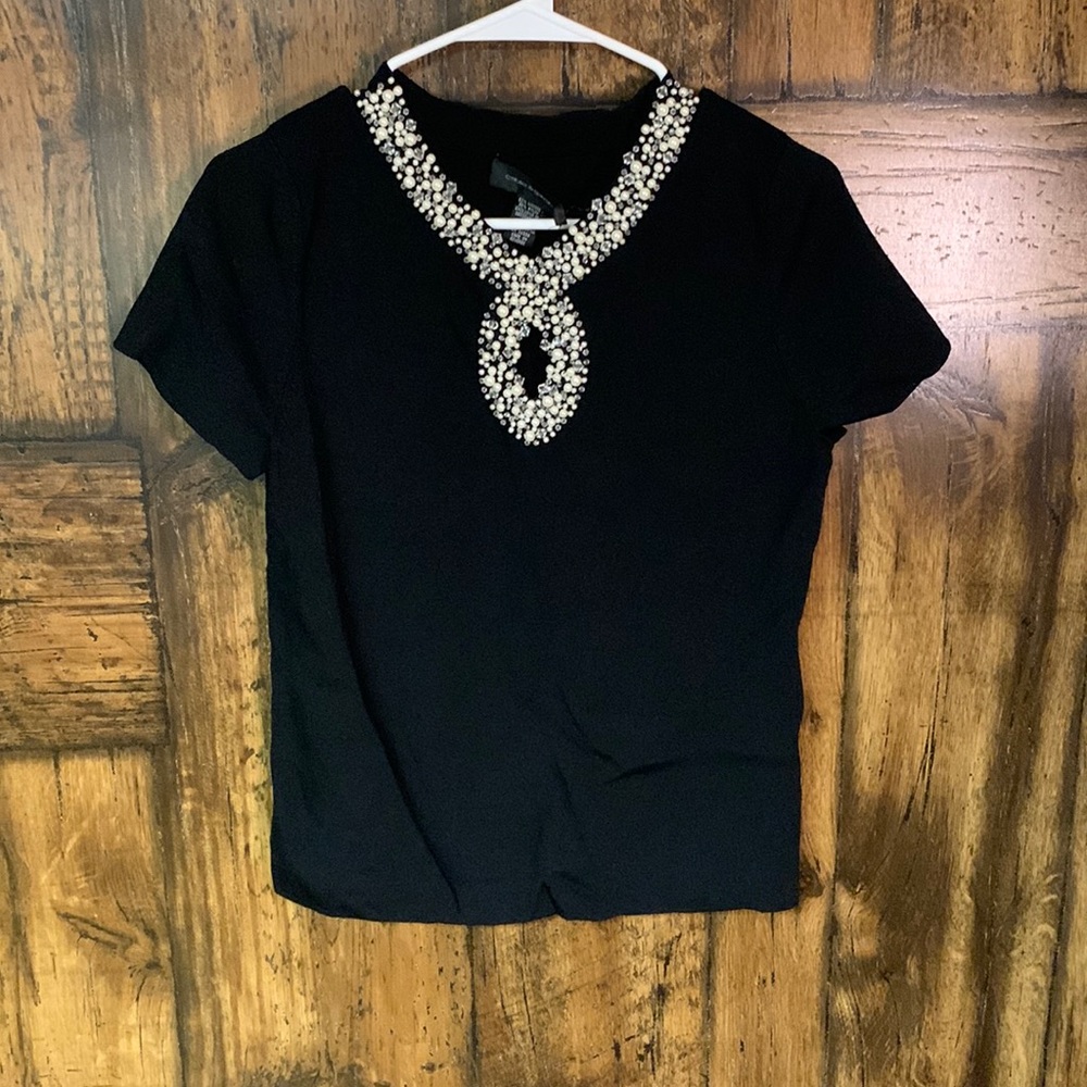 Cable & gauge size large dress top